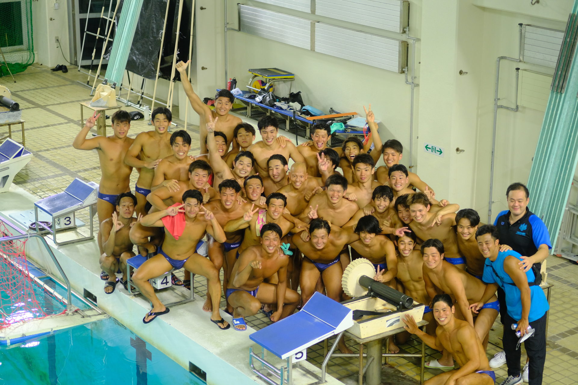 “TSUKUBA LIVE！” 肉体美 ～イケメン水球選手に密着！～