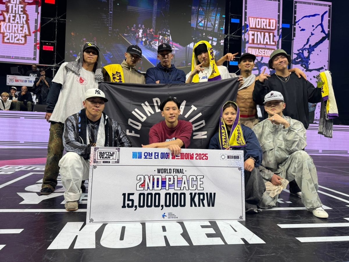 日本発ブレイキンチーム・FOUND NATIONが快挙！世界最大のブレイクダンスイベント BATTLE OF THE YEAR 2025でソロ＆チーム部門世界2位！