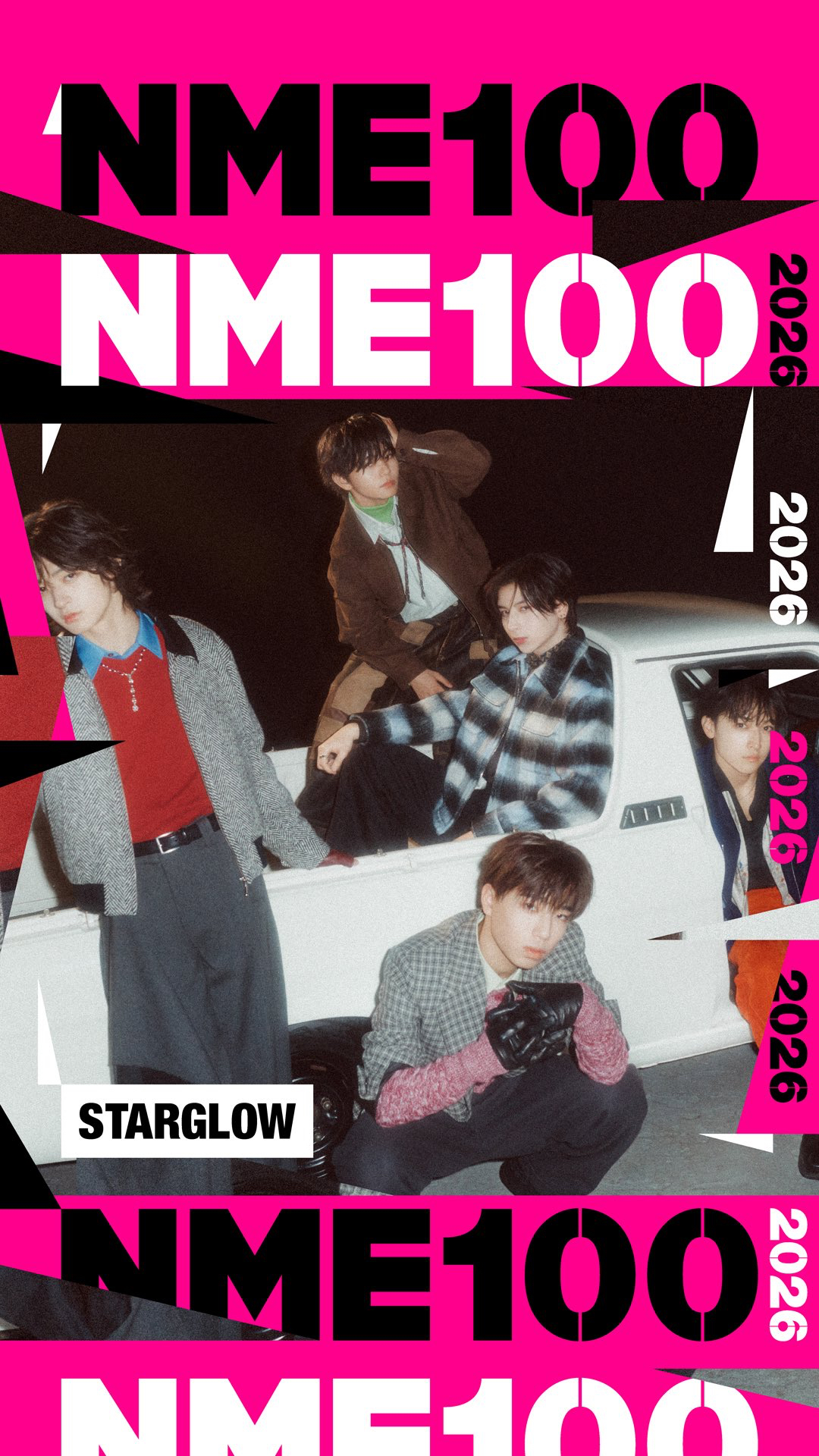 BMSG所属の5人組ボーイズグループ「STARGLOW」、英・世界的音楽メディアNMEが選ぶ「2026年注目すべき新人アーティスト100組」に日本から唯一選出